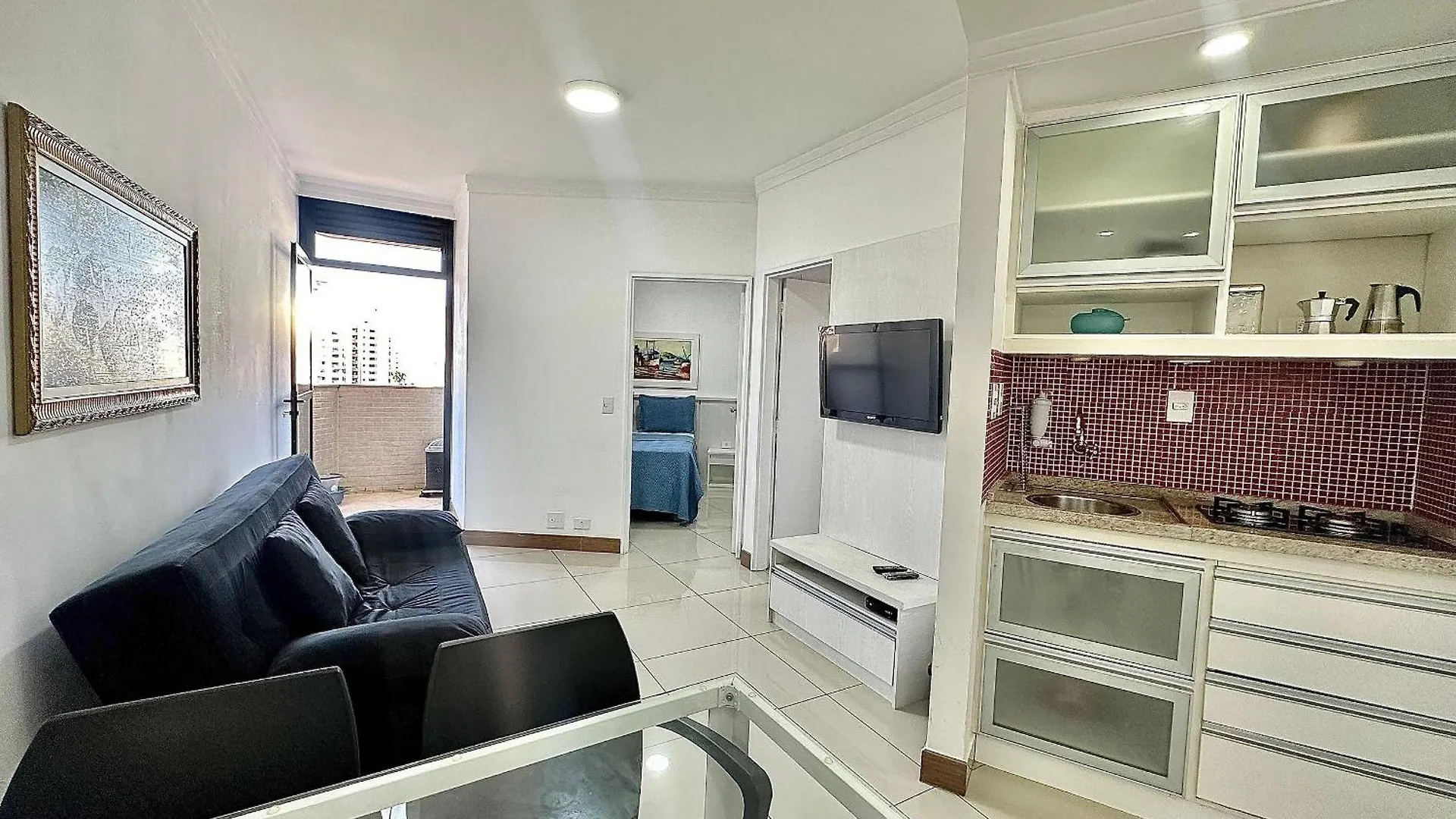 Moema Studium Decorado Com Garagem Ar Condicionado Apartment Sao Paulo Brazil